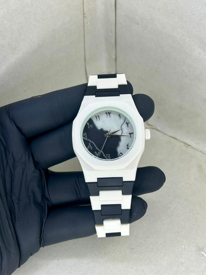 BLACK+WHITE AURA STEELNES HIGH QUALITY [PRIMIUM FEEL]