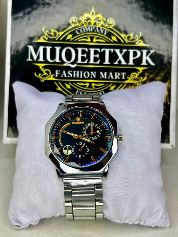 DAIMOND SHAPE DILE SILVER STRAP HIGH DEMAND [PRIMIUM]