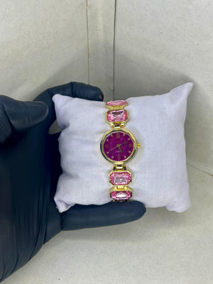 PINK STONE CYRECLE DILE PREIMIUM FEEL LOOK HIGH DEAMAND