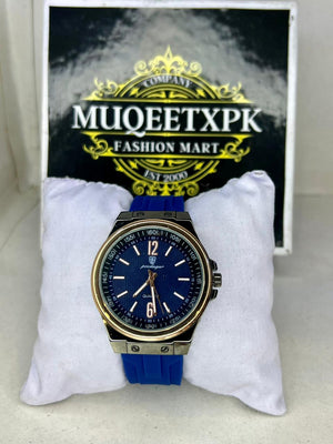 HUBLET NEW SPORT WATCH BLUE HIGH DEMAND GOOD LOOK