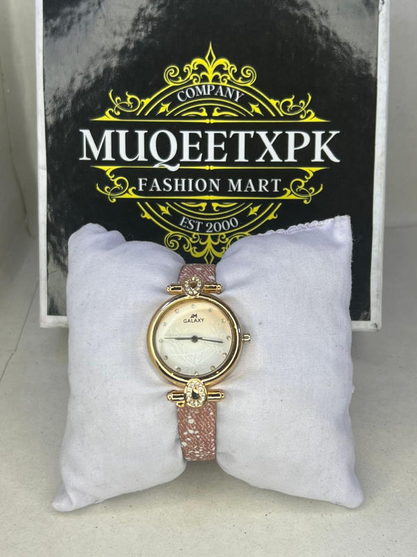 PINK STRAP WHITE DILE GLEXEY HIGH QUALITY [PERIMIUM FEEL]