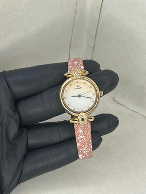 PINK STRAP WHITE DILE GLEXEY HIGH QUALITY [PERIMIUM FEEL]