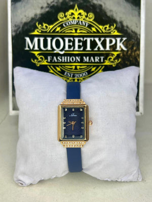 SQURE BLUE DILE GOLDEN LAYER ON UPER SIDE  [PERIMIUM FEEL] HIGH QUALITY